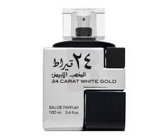 Unisex kvepalai Lattafa 24 Carat White Gold EDP, 100 ml