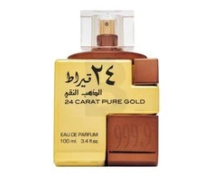 Lattafa 24 Carat Pure Gold EDP parfumuotas vanduo, 100 ml