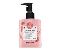 Maria Nila Colour Refresh Non-Permanent Autumn Raudona dažanti kaukė plaukams, 300 ml