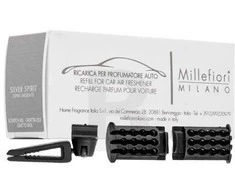 Millefiori Milano Icon Car Air Freshener Sidabrinis Spirit