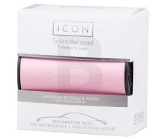 Millefiori Milano Icon Car Air Freshener Magnolia Blossom &amp; Wood Classic