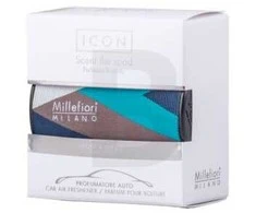 Millefiori Milano Icon Car Air Freshener Legni &amp; Spezie Textil Geometric