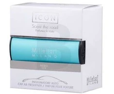 Millefiori Milano Automobilinis kvapas Icon Light Mėlyna Nero 47 g