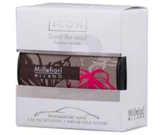 Millefiori Milano Icon Car Air Freshener Magnolia Blossom &amp; Wood Textil Floral