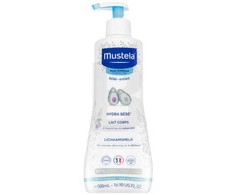 Mustela Hydra Bebe Body Milk drėkinantis kūno losjonas vaikams, 500 ml
