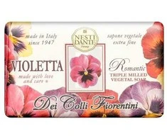 Nesti Dante Dei Colli Fiorentina Triple Milled Vegetal Soap Violetta Romantic 250 g