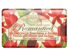 Nesti Dante Romantica natūralus muilas Gillyflower &amp; Fuchsia 250 g