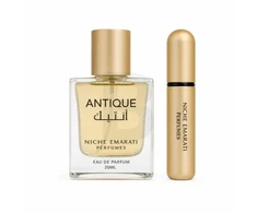 Niche Emarati Antique EDP parfumuotas vanduo unisex, 20 ml + atomizer