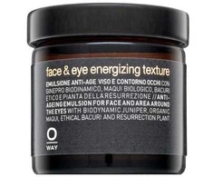 OWAY Face &amp; Eye Energizing Texture senėjimą stabdanti emulsija veidui ir paakių sričiai, 50 ml