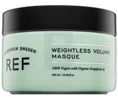 REF Weightless Apimties suteikiantis Plaukų kaukė plaukų kaukė, 500 ml