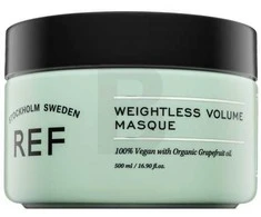 REF Weightless Apimties suteikiantis Plaukų kaukė plaukų kaukė, 500 ml
