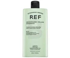 REF Weightless Volume šampūnas be sulfatų, suteikiantis apimties ir suteikiantis plaukams tekstūrą, 285 ml