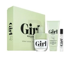 "Rochas Girl" tualetinio vandens purškiklis 100 ml, 3 dalių rinkinys