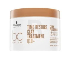 Intensyvaus poveikio kaukė Schwarzkopf Professional Bonacure Q10 Time Restore Clay Treatment 500ml