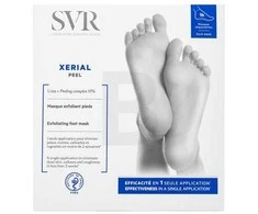 Svr Xérial Peel Mask Exfoliating Foot Mask rūgtinė atsluoksniuojamoji pėdų kaukė, 1 pora