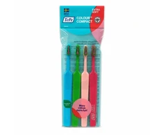 TePe Colour Compact Dantų šepetėlis 4 pcs Extra Soft