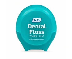 Dantų šepetėlis TePe Dental Floss Waxed Mint 40 m