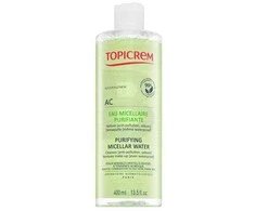Topicrem AC Purifying Micellar Vanduo Micellar Vanduo moterims, 400 ml