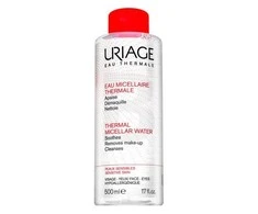 Uriage Thermal Vanduo Makeup Removing Micellar Vanduo For Sensitive Skin micelinis vanduo jautriai odai, 500 ml