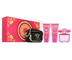 Versace Bright Crystal Absolu for Women (Rinkinys Moterims) EDP 90ml + Losjonas kūnui 100ml + Dušo želė 100ml + Kosmetinis krepšelis