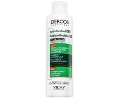 Vichy Dercos Nuo pleiskanų 2in1 Šampūnas + Conditioner šampūnas–kondicionierius pleiskanojančiai galvos odai, 200 ml