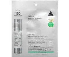 VT Cosmetics Reedle Shot 100 2 Step Mask lakštinė veido kaukė, 26,5 g