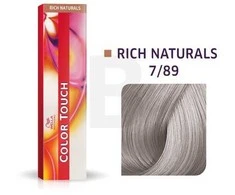 plaukų dažai "Wella Color Touch Rich Naturals 7-89 60ml