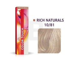 Wella Professionals Color Touch Rich Naturals 10/81, 60 ml