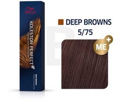 "Wella Koleston Perfect Me+ 5/75 Deep Browns" 60ml plaukų dažai
