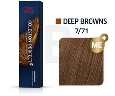 Wella Koleston Perfect Me+ plaukų dažai 60ml - 7/71