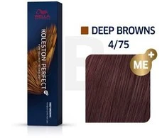 Wella Koleston Perfect Me+ plaukų dažai 60ml - 4/75