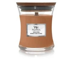 WoodWick Aromatinė žvakė (Santal Myrrh), 85 g