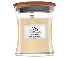 Woodwick Aromatinė žvakė (Vanilla Bean), 85g