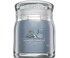 Yankee Candle aromatinė žvakė Signature stiklinė vidutinė A Calm - Quiet Place 368 g