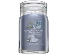 Yankee Candle Aromatinė žvakė Signature large glass A Calm - Quiet Place 567 g
