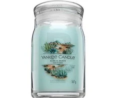 Yankee Candle Aromatinė žvakė Signature glass large Aloe - Agave 567 g