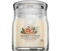 Yankee Candle Baltas Eglė ir greipfrutas 368 g