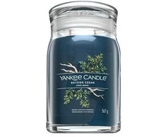 Yankee Candle Aromatinė žvakė Signatūrinė stiklinė didelė Bayside Cedar 567 g