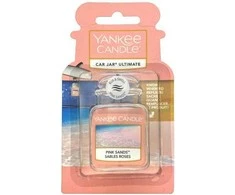 Yankee Candle automobilio kvapo žvakė „Ultimate Rožinė Sands“ 24 g