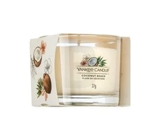 Yankee Candle Coconut Beach kvapioji žvakė, 37 g