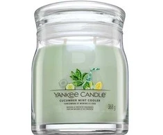 Yankee Candle Aromatinė žvakė Signature glass medium Cucumber Mint Cooler 368 g