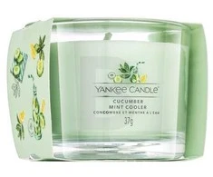 Yankee Candle agurkų ir mėtų skonio gaivinamoji žvakė 37 g