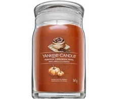 Yankee Candle Aromatinė žvakė (Pumpkin Cinnamon Swirl), 567 g
