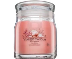 Yankee Candle Aromatinė žvakė Signature glass medium Rožinė Sands 368 g