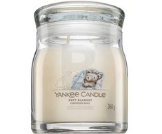 Yankee Candle Aromatinė žvakė Signature glass medium Soft Blanket 368 g
