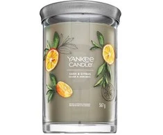 Yankee Candle Aromatinė žvakė Signature tumbler large Sage - Citrus 567 g