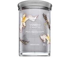 Yankee Candle Aromatinė žvakė Signature tumbler large Smoked Vanilla - Cashmere 567 g