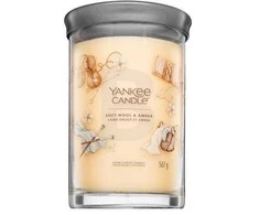 Yankee Candle Aromatinė žvakė Signatūrinis indelis didelis Soft Wool - Amber 567 g