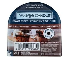 Yankee Candle Vanilla Bean Espresso 22g kvepianti žvakė