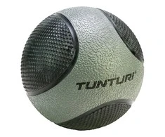 Medicininis kamuolys Tunturi - 5kg, juoda/pilka